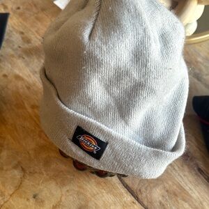 Dickies Light Gray Knit Beanie